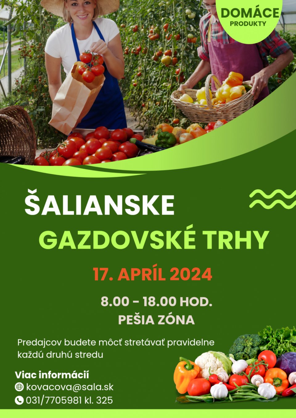 Gazdovské trhy už zajtra!