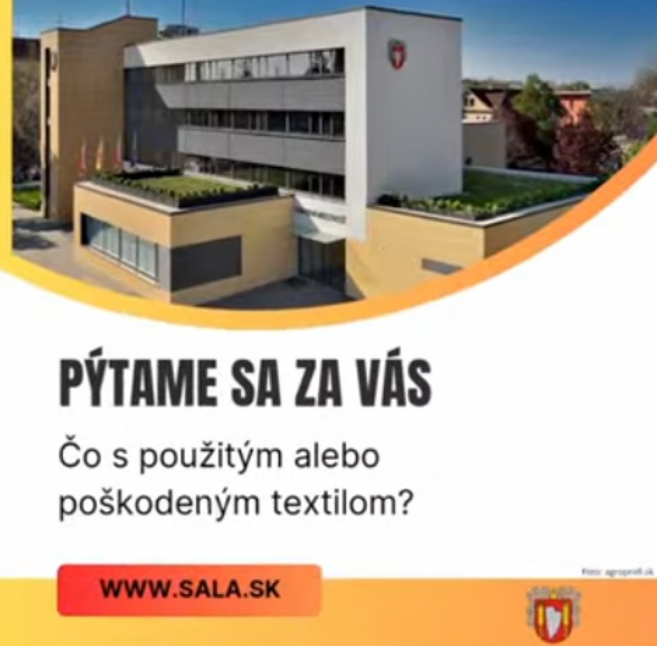 Čo s použitým a znečisteným textilom?