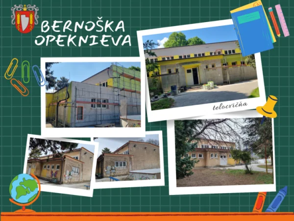 NOVÝ ŠAT UŽ DOSTÁVA AJ TELOCVIČŇA