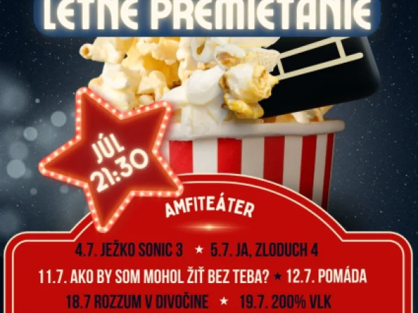 Letné premietanie 2025