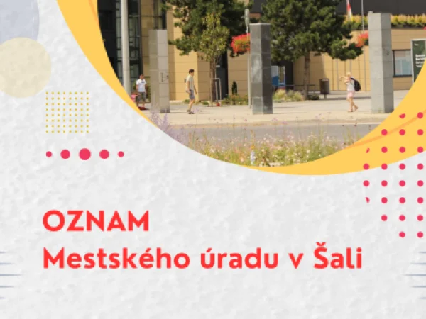 REFERÁT SOCIÁLNYCH VECÍ NEBUDE K DISPOZÍCII