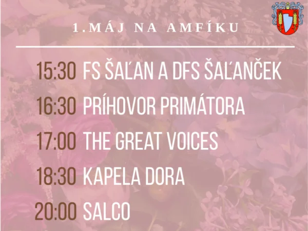 1. máj na amfíku