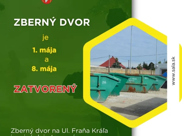 Zberný dvor ZATVORNÝ