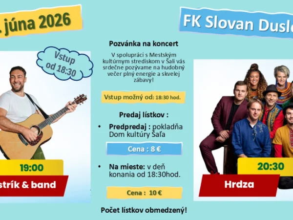 Pozvánka na koncert