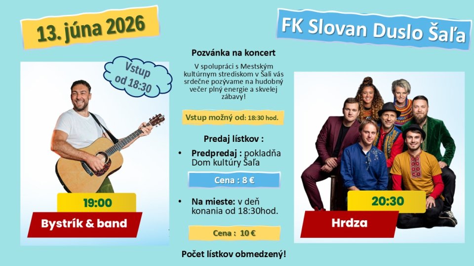 Pozvánka na koncert