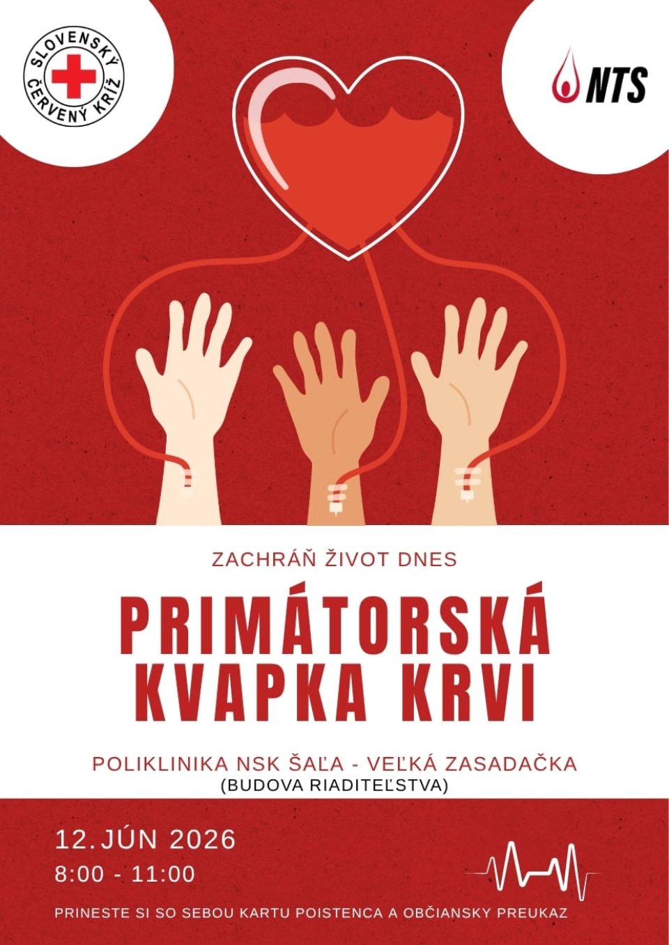 Primátorská kvapka krvi 12.6.2026
