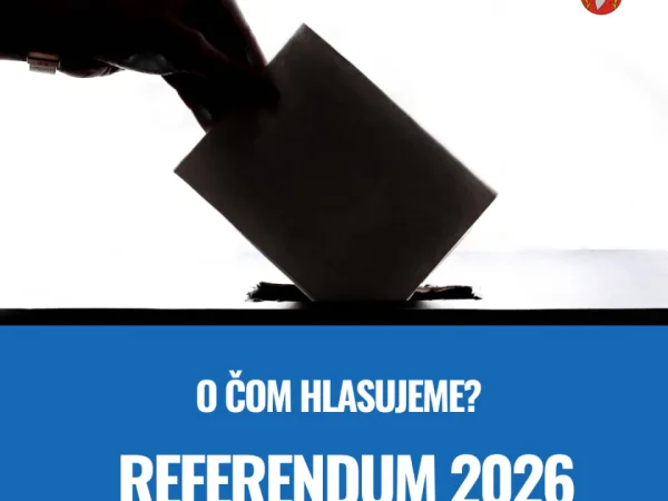 O čom hlasujeme v referende 4. júla 2026?