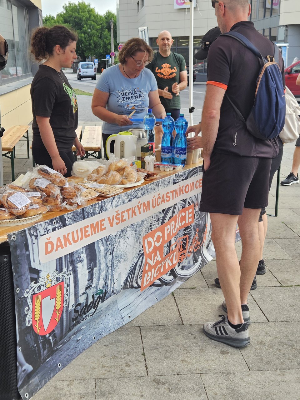 Cykloraňajkami sme poďakovali všetkým, ktorí jazdia ekologicky