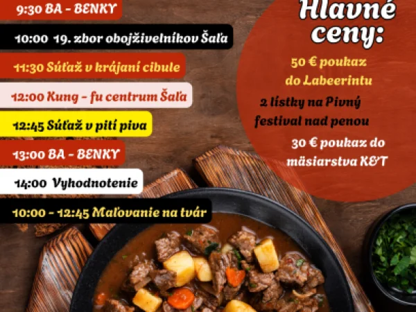 Súťaž vo varení guláša