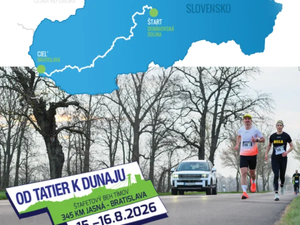 Štafetový beh Od Tatier k Dunaju opäť aj cez naše mesto