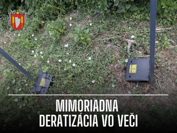V mestskej časti Veča prebehla mimoriadna deratizácia