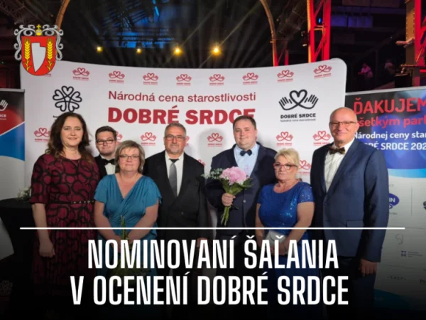 Zamestnanci Domova dôchodcov Šaľa medzi najlepšími na Slovensku v ocenení Dobré srdce
