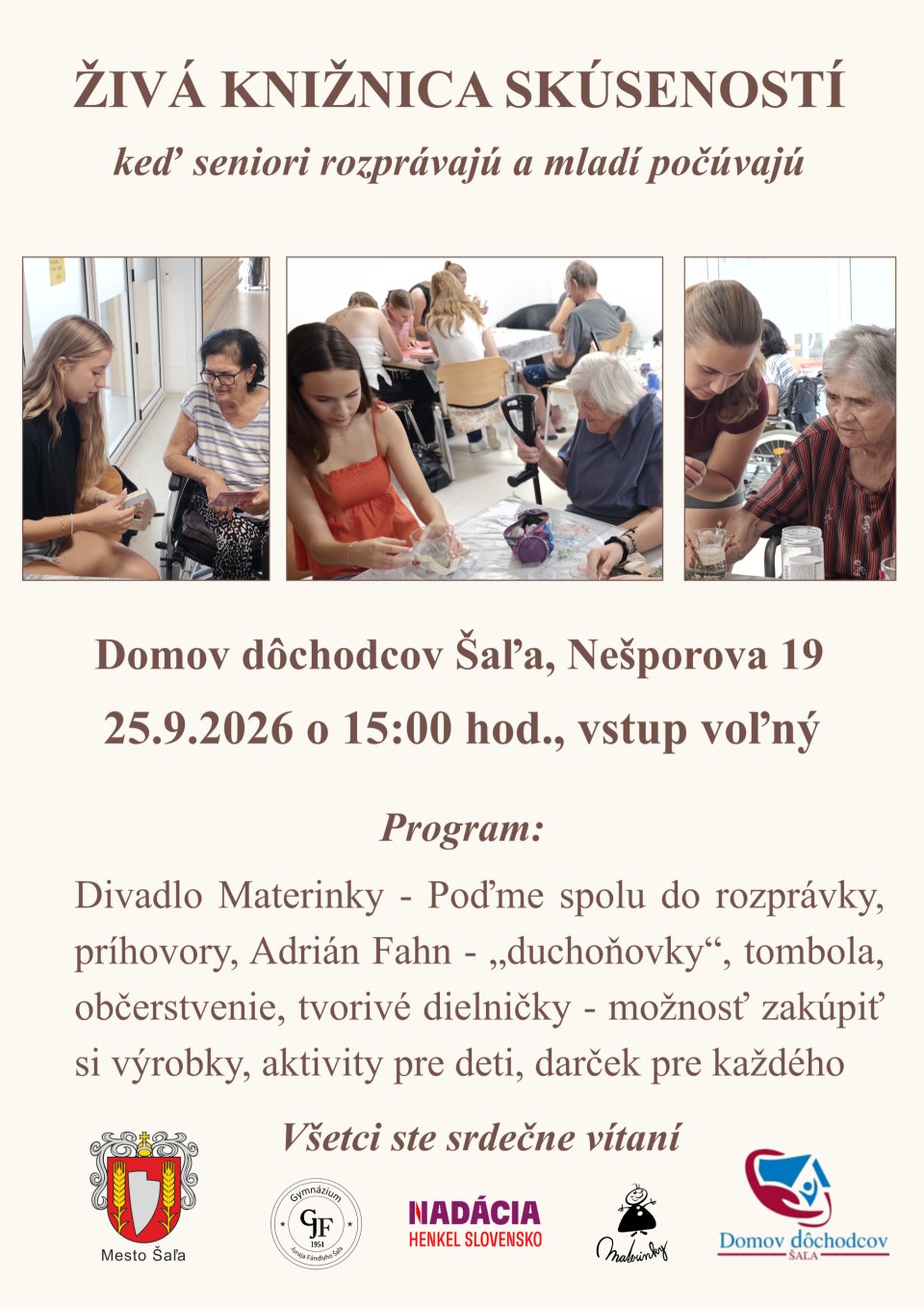 Živá knižnica skúseností