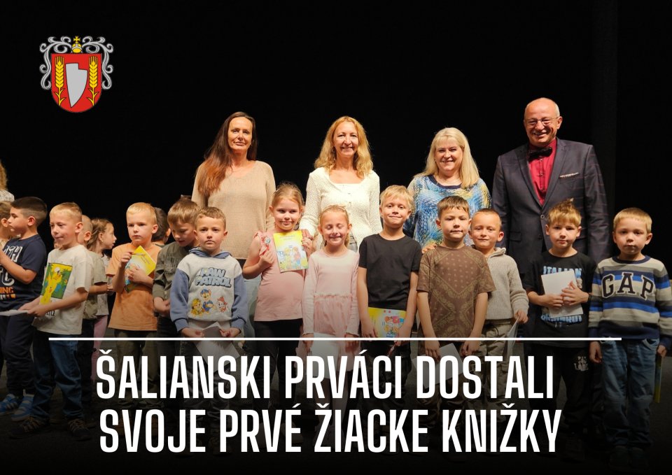 232 prváčikov zo Šale si prevzalo svoje prvé žiacke knižky