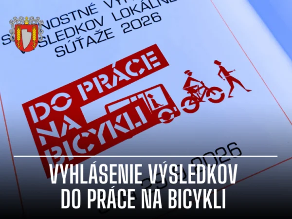 Vyhodnotenie výsledkov Do práce na bicykli 2026