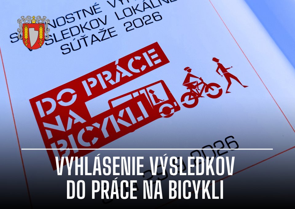 Vyhodnotenie výsledkov Do práce na bicykli 2026