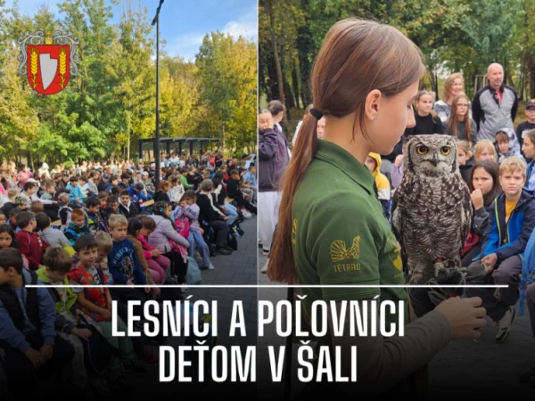 Prvý ročník podujatia Lesníci a poľovníci deťom sa vydaril na výbornú