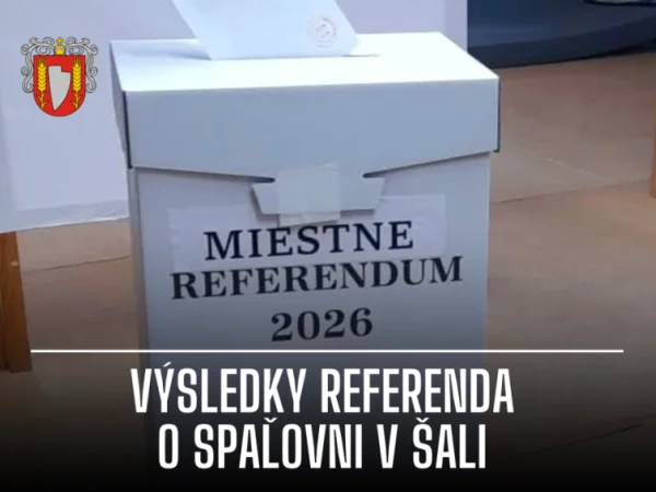 Výsledky miestneho referenda o spaľovni v Šali
