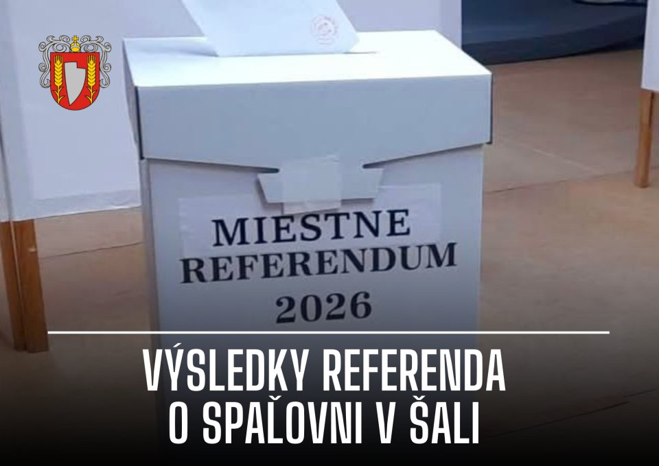 Výsledky miestneho referenda o spaľovni v Šali