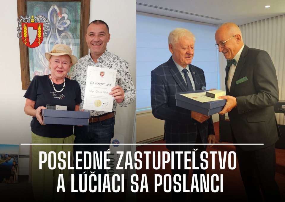 Posledné mestské zastupiteľstvo v tomto volebnom období a traja lúčiaci sa poslanci