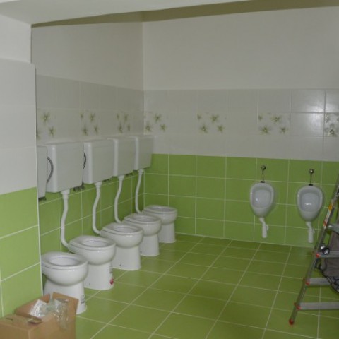 nové toalety