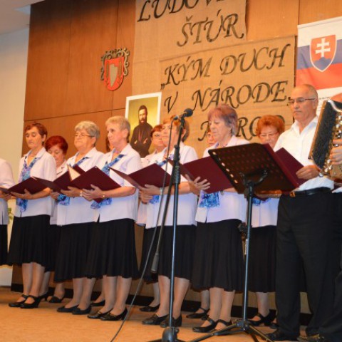 Spevácky zbor z obce Močenok