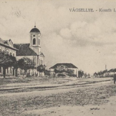 5.Šaľa-námestie ľ.kossutha (pred r. 1914)