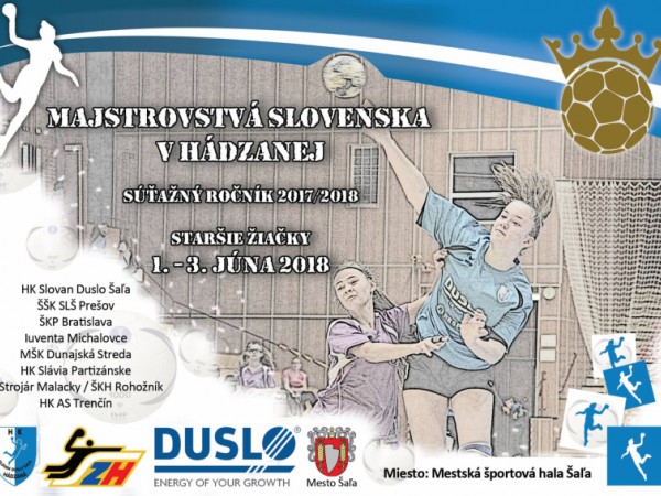 Majstrovstvá Slovenska 2018 - staršie žiačky