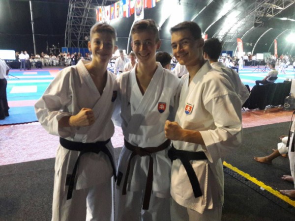 Šalianske karate uspelo na Európe