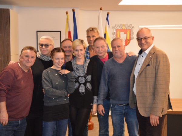 Mestský úrad navštívili českí herci