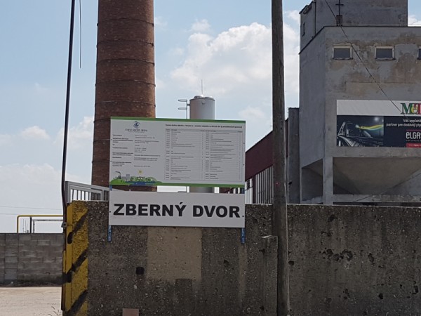 Zberný dvor bude od 8. apríla 2020 zatvorený