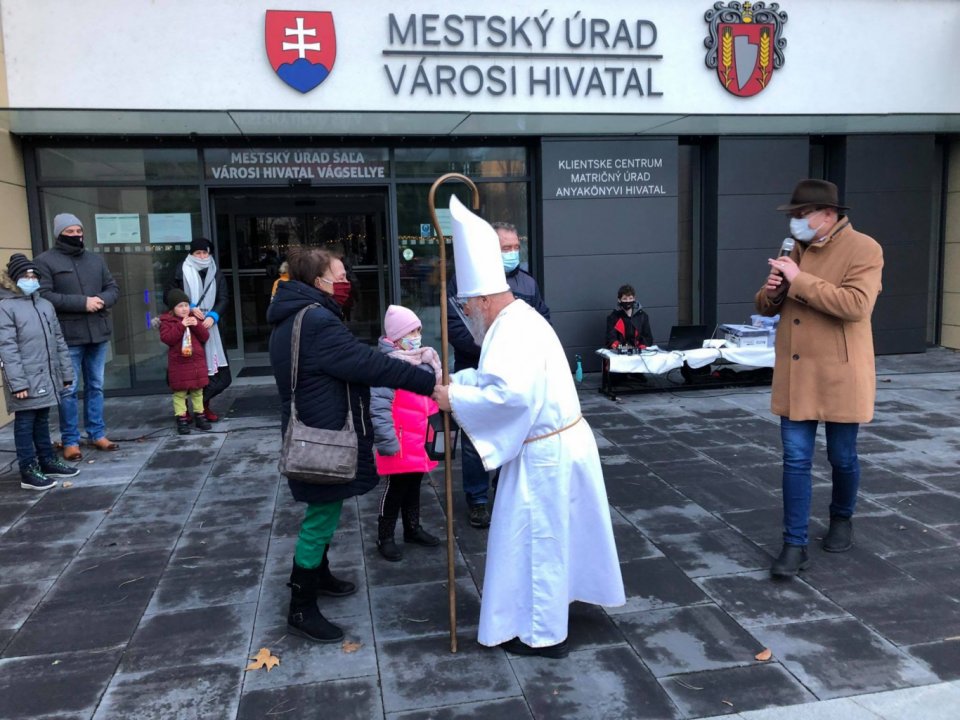 Mikuláš v Šali