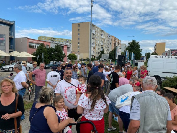 Zhromaždenie obyvateľov na urýchlenie výstavby obchvatu