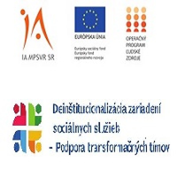 Národný projekt Deinštitucionalizácia zariadení sociálnych služieb - Podpora transformačných tímov