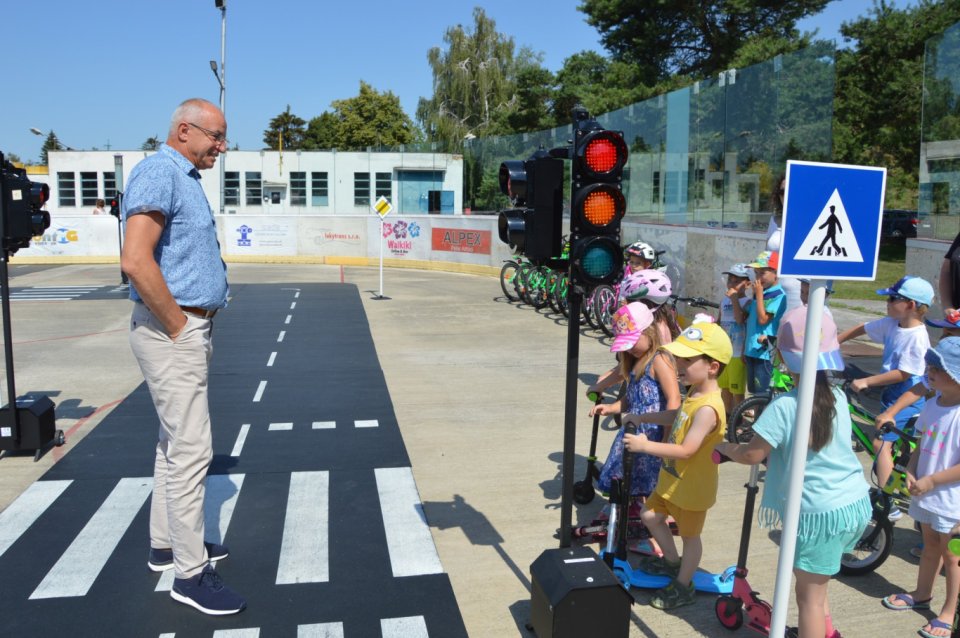 Na dopravnom ihrisku pribudli prostriedky pre najmenších