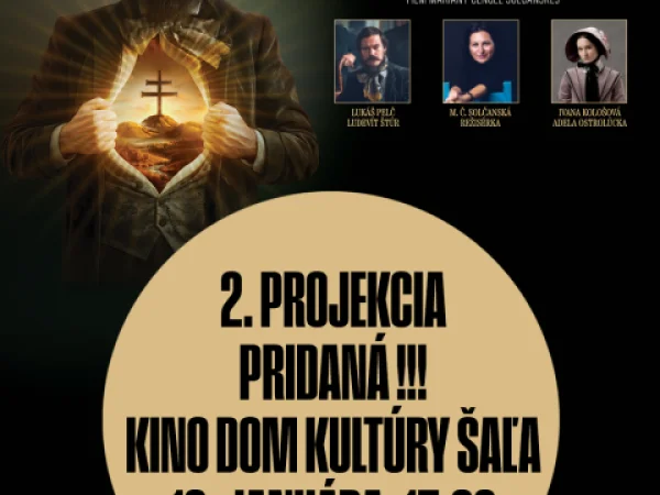 Pre obrovský záujem PRIDANÉ PREMIETANIE filmu ŠTÚR aj s TVORCAMI!