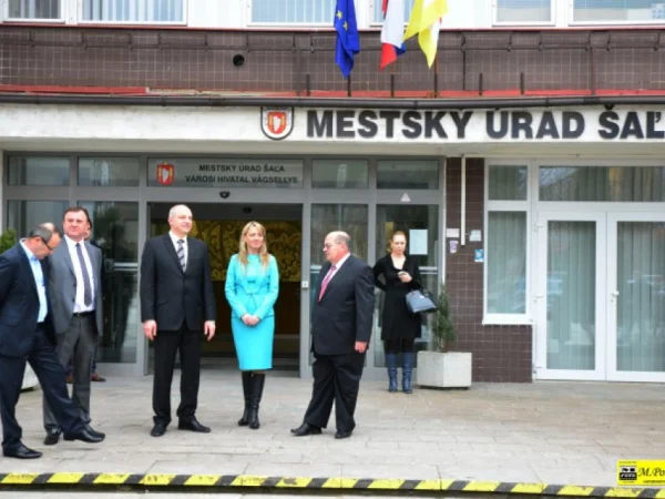 Predseda vlády SR Robert Fico v Šali