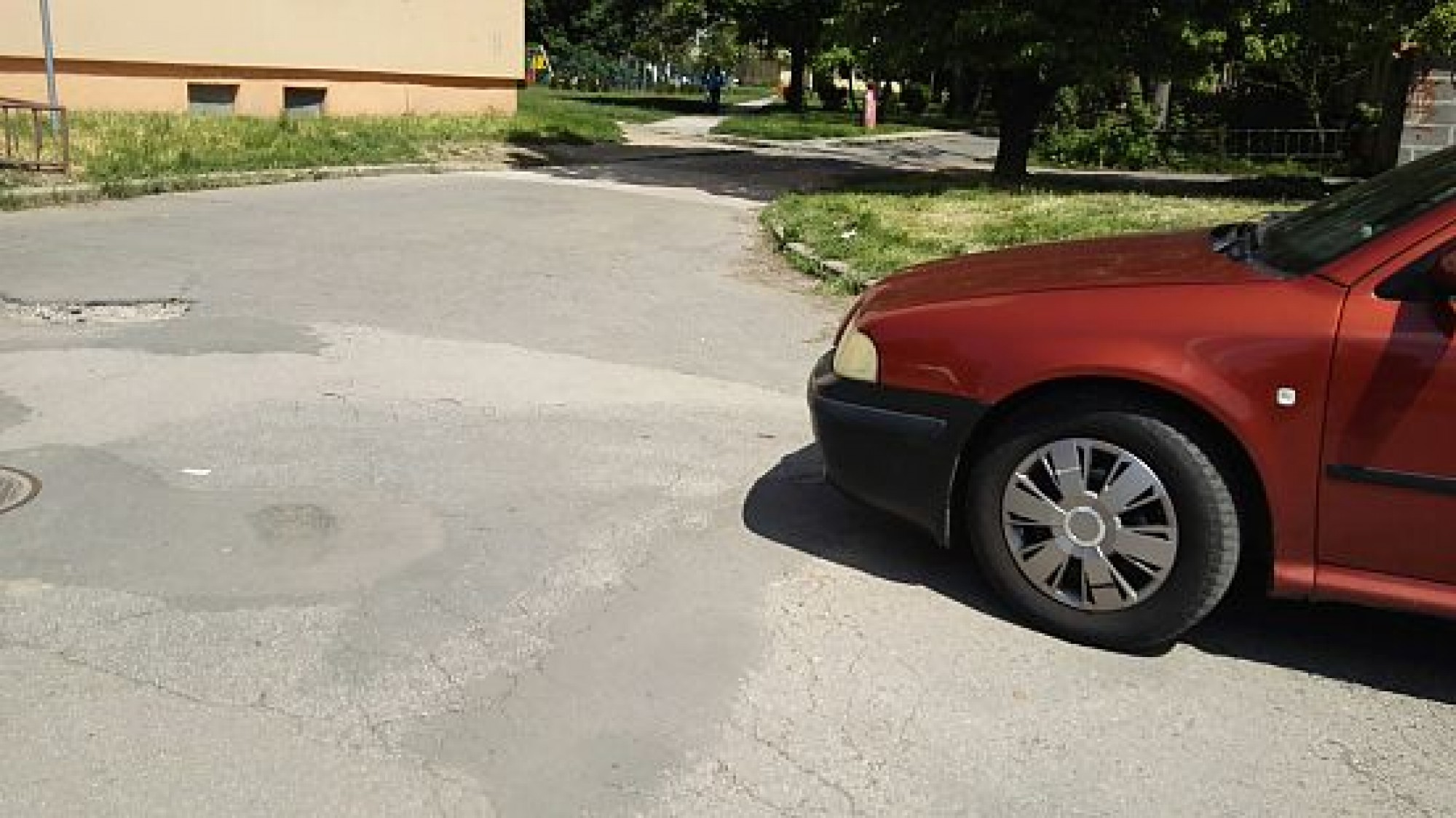 Parkovanie v križovatke